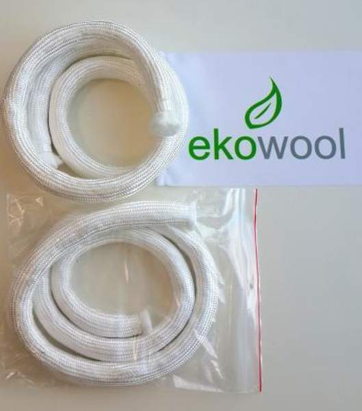 Кремнеземный шнур ШКН(Х) 1-20 (наполненный кремнеземным холстом) (50 метров)