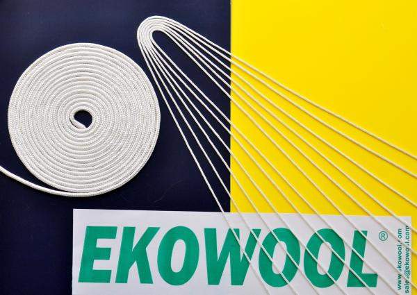 Кремнеземный шнур ШКН(Н) 1-2 наполненный кремнеземной нитью (100 метров)