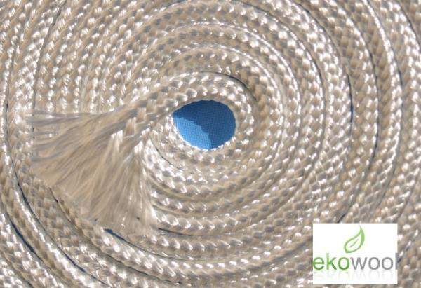 Кремнеземный шнур ШКН(Н) 1-20 наполненный кремнеземной нитью (20 метров)