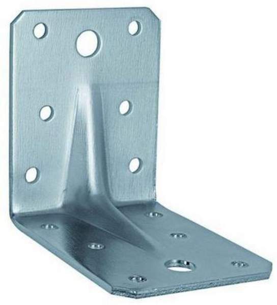 Крепежный уголок оцинкованный усиленный