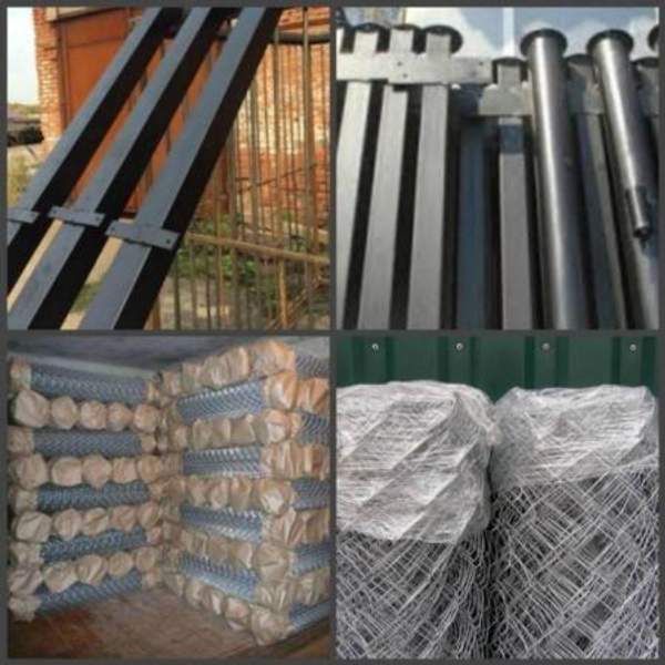 Крепкие, металлические столбы для забора