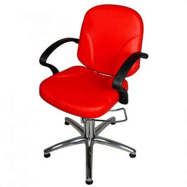 Кресло для парикмахерской БРИЗ Модерн гидравлика хром