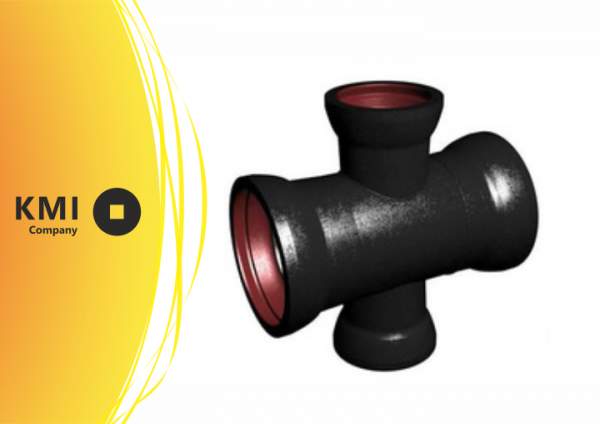 Крест раструбный КР 600x250