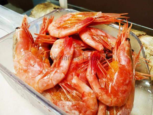 Креветка дикая глубоководная северная 70/90 (Магадан) ~ 600 гр.