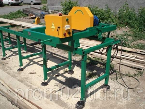 Кромкообрезной однопильный станок «Тайга К-1»