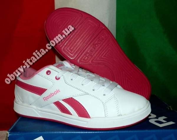 Кроссовки женские кожаные Reebok CL Solid Court оригинал из Италии