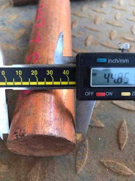 Круг медный 45 мм М1