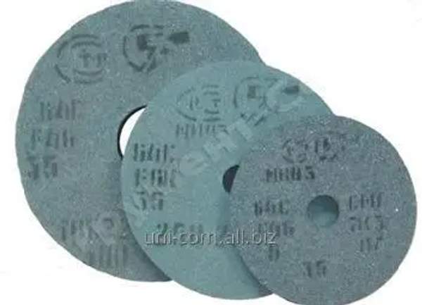 Круг шлифовальный 63С зеленый 300х40х127 карбид кремния