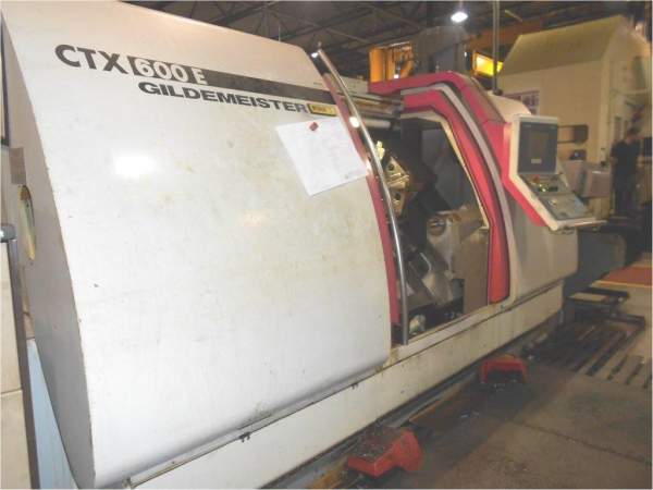 Крупногабаритный Токарный станок GILDEMEISTER CTX 600