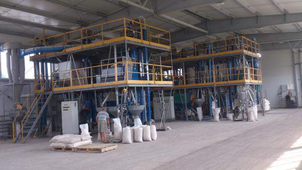 Крупоцех УВК-3 для выработки гречневой крупы