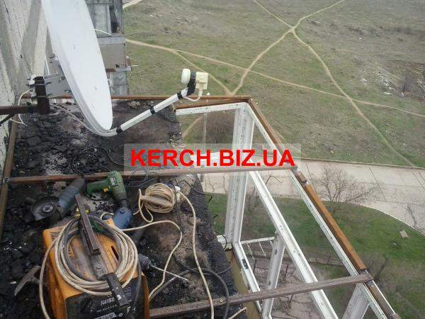 Крыша на П-образном балконе (9-ый этаж)