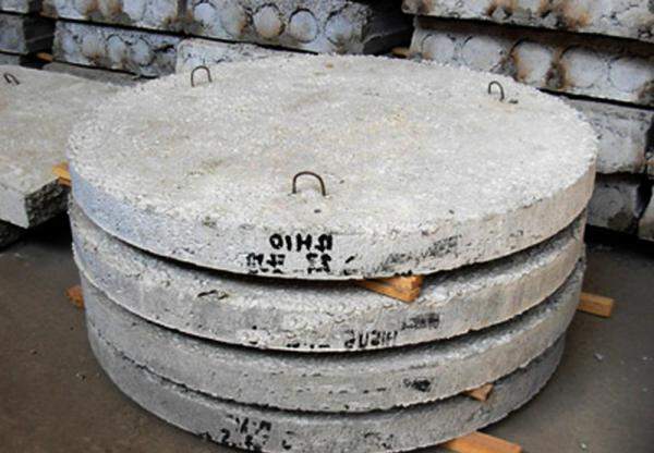 Крышка колодца жб