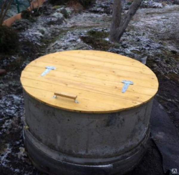 Крышка на колодец для дачи