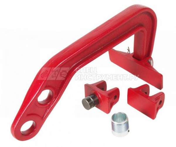 Крюк вытяжной со сменными упорами, рабочее усилие 4т