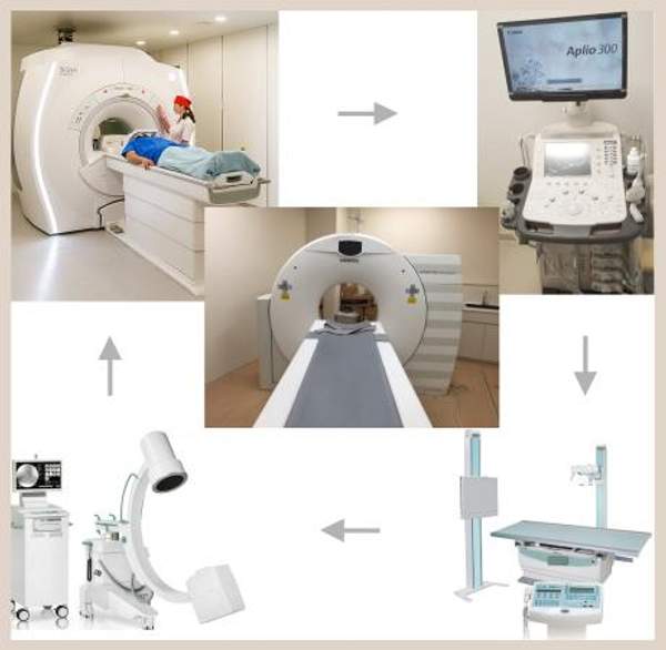 Кт томограф, МРТ томограф, рентген, маммограф, узи аппарат, С дуга, трубки кт и запчасти...