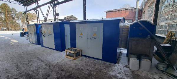 КТП ВК 1600/10(6)-0.4 с трансформатором