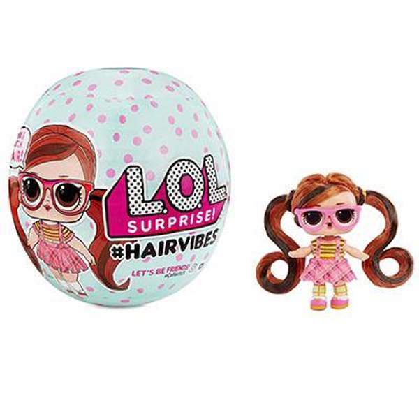 Кукла LOL Hairvibes со сменными прическами