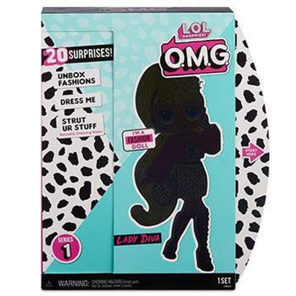 Кукла ЛОЛ OMG Fashion Lady Diva