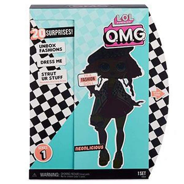 Кукла ЛОЛ OMG Fashion Neonlicious