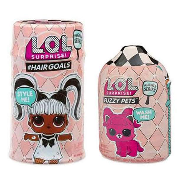 Куклы ЛОЛ 5 серия Hairgoals и Fuzzy Pets