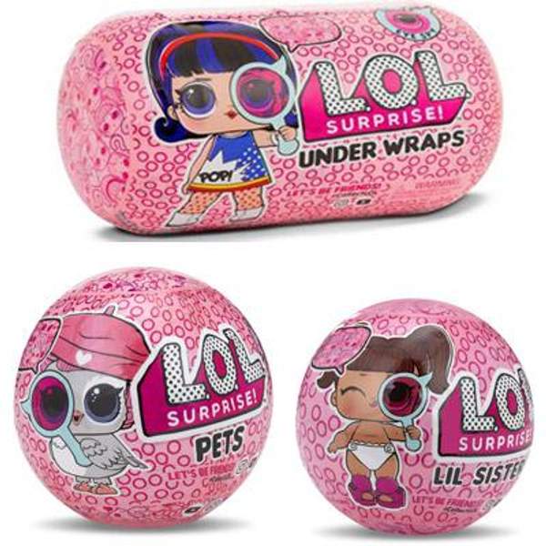 Куклы ЛОЛ Декодер 4 серия Капсула, Сестричка, Петс