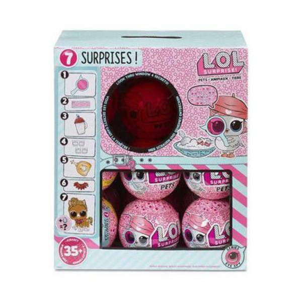 Куклы ЛОЛ Декодер 4 серия петс 18шт оригинал