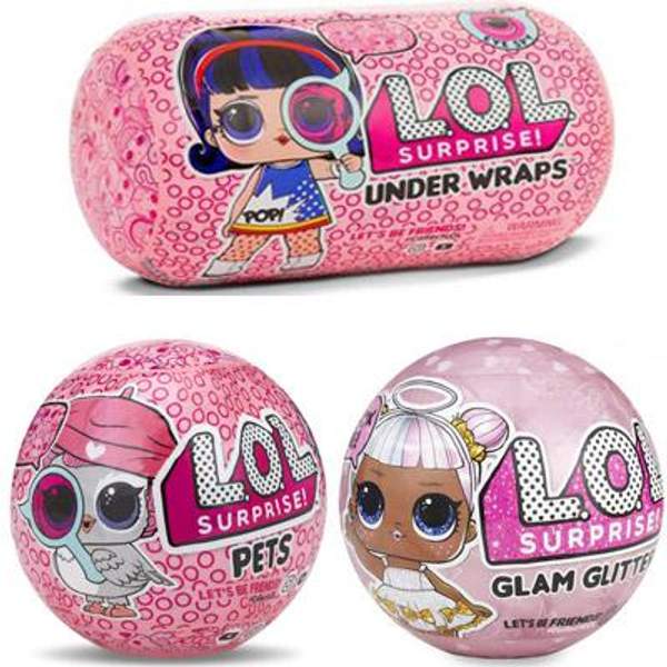 Куклы ЛОЛ Декодер и ЛОЛ Глэм Глиттер