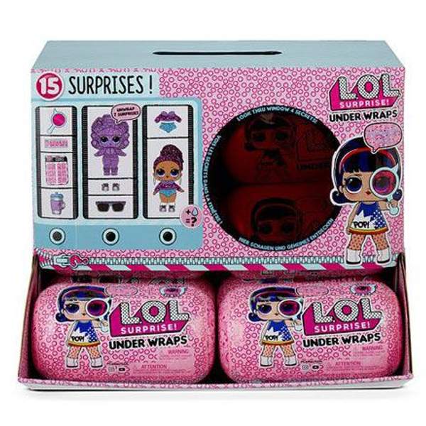 Куклы ЛОЛ Декодер капсула 4 серия 12шт