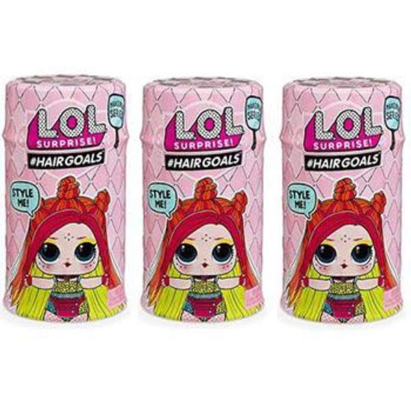 Куклы ЛОЛ Hairgoals 5 серия вторая волна 3 шт