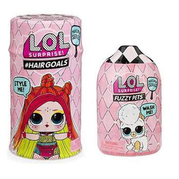 Куклы ЛОЛ Hairgoals и Fuzzy Pets 5 серия вторая волна