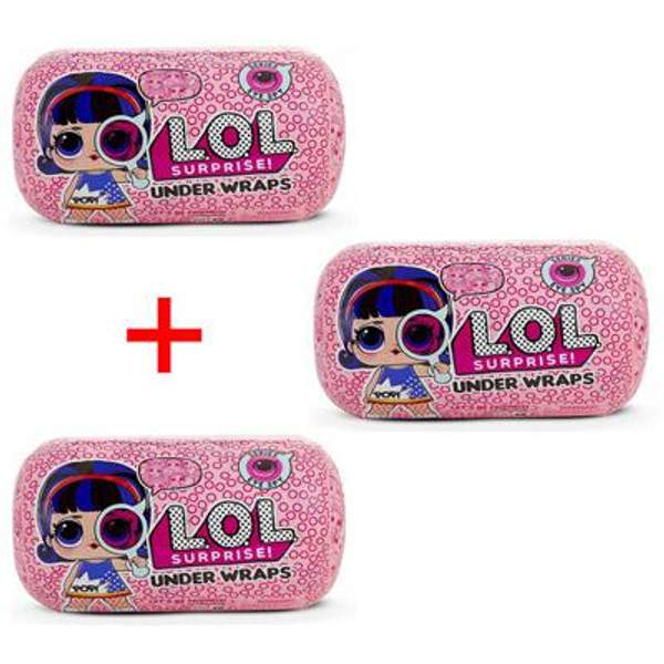 Куклы ЛОЛ Капсула Декодер 3шт