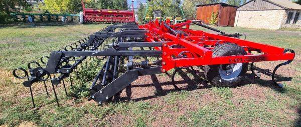 Культиватор предпосевной КПУ-10ПГ Складной под 200-250 л.с. 1 каток 2 ряда боронок