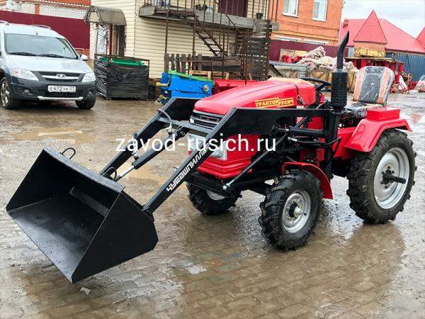 КУН Фронтальный погрузчик для ременных минитракторов Т-12, Т-15, T-18, Т-21 и T-21 4x4