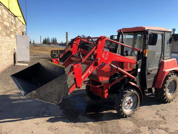 Кун погрузчик на МТЗ 320 пл04