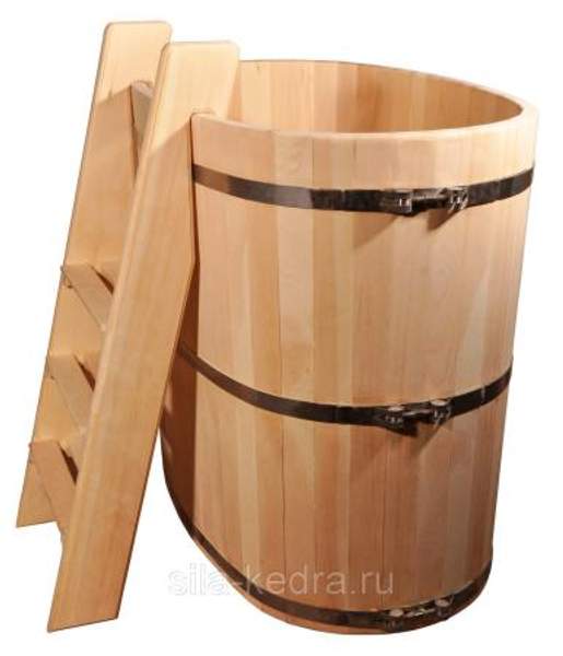 Купель Овальная двухместная (высота-115/140/80см)