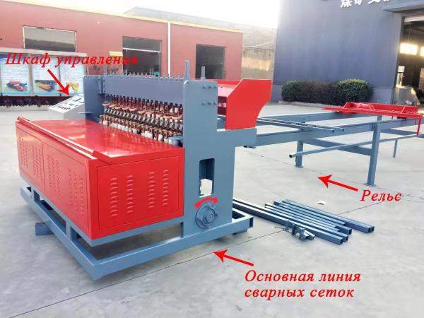 Купить станок для производства сварной сетки из Китая