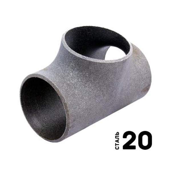 Купить тройник стальной 108х6 по ГОСТ 17376-2001 Тройник стальной 108х6 мм сталь 20