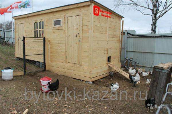 Курятники с вольером от производителя