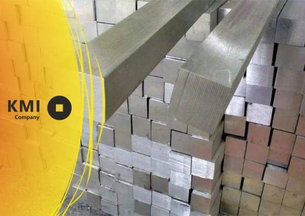 Квадрат титановый 55х55 мм ВТ20