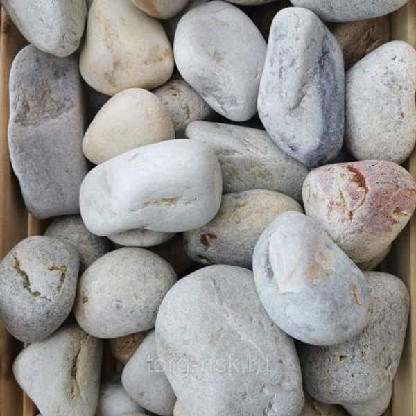 Кварц галтованный "радуга"