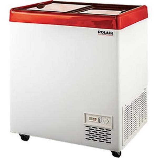 Ларь морозильный Polair DF120SF-S прямое стекло