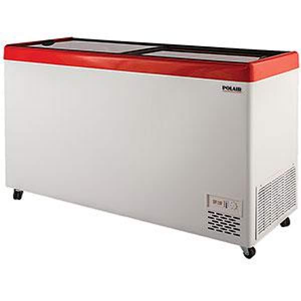 Ларь морозильный Polair DF150SF-S прямое стекло