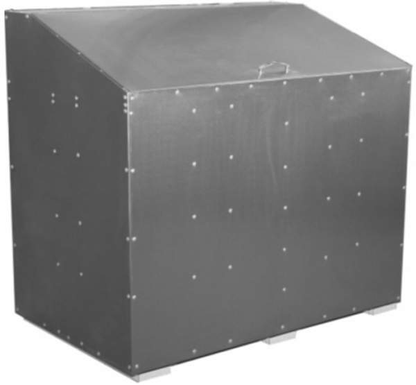 Ларь оцинкованный 1200х800х800