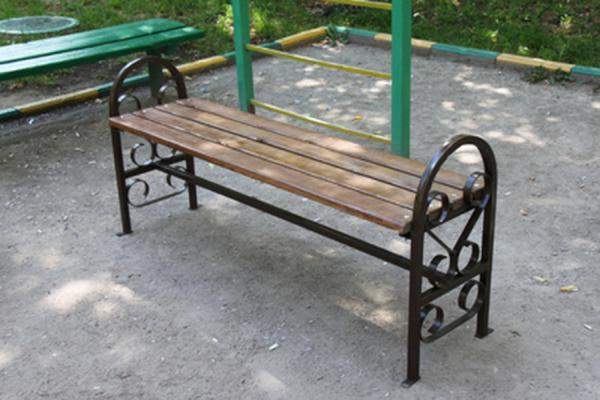 Лавочка Былина 400х380х2000 (мм)