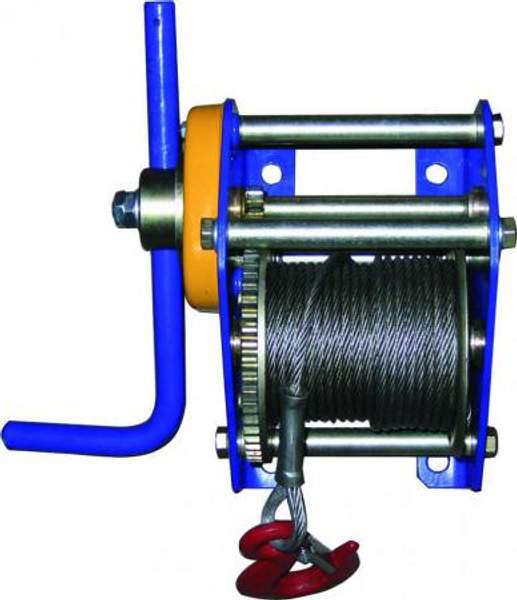 Лебедка барабанная Дина 001-5150