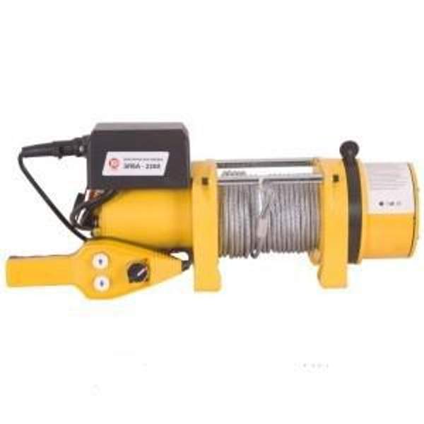 Лебедка электрическая ЭЛБА-2260 (12В, до 1130/2260кг,3,2кВт,трос 24м/6мм) КАЛИБР