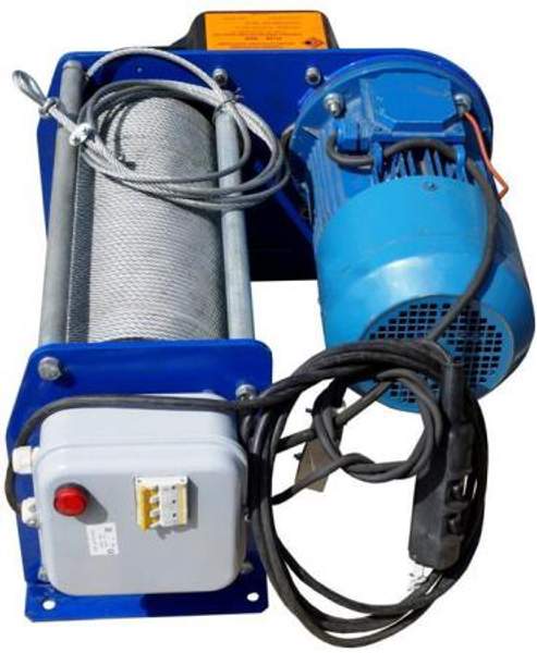 Лебедка электрическая ЛЭК-500 с канатом 100 м 001-5525