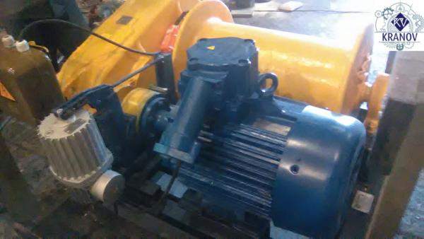 Лебедка электрическая ЛМ-3,2 с двумя тормозами