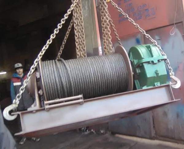 Лебедка электрическая ТЭЛ-15 (ТЛ-15А)