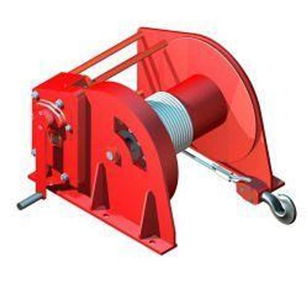 Лебедка ручная барабанная WRL